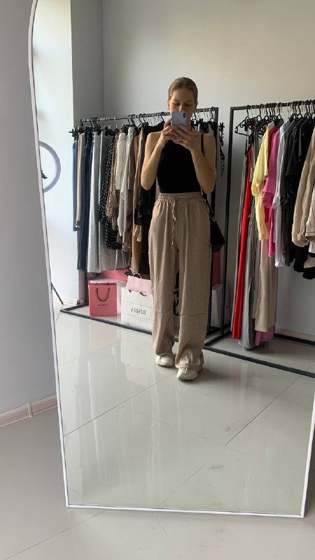 Летний костюм женский, размер S, вискоза 100%