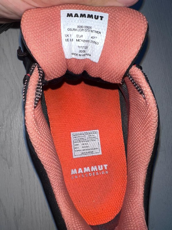 Женские треккинговые ботинки Mammut Osura Low GTX 4