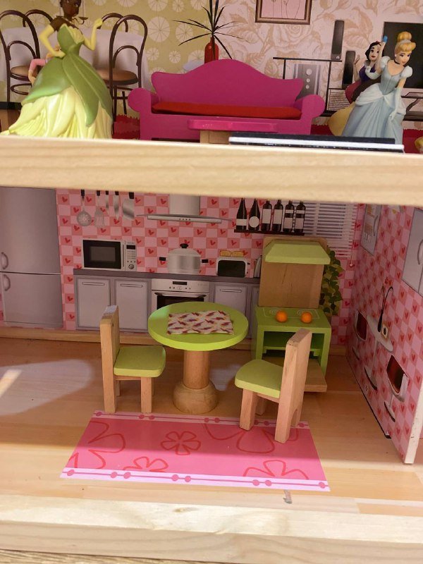 Кукольный домик с мебелью 5