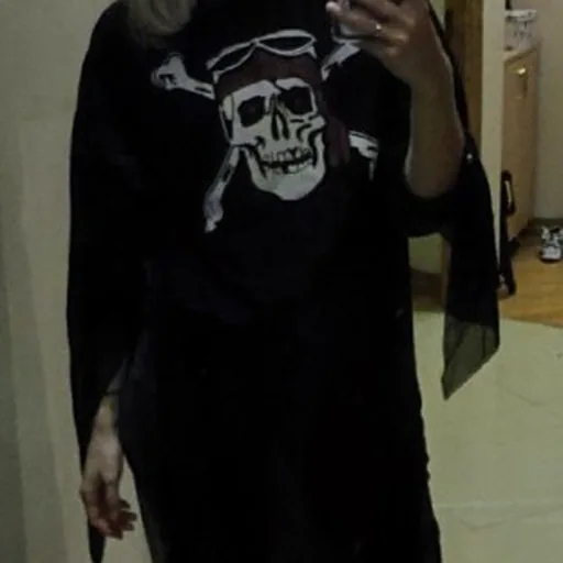 Halloween costume, robe and hat