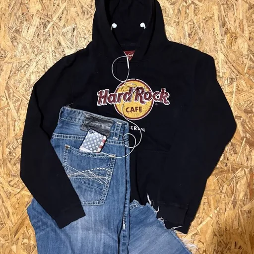 Худи Hard Rock, джинсы Rock&Roll