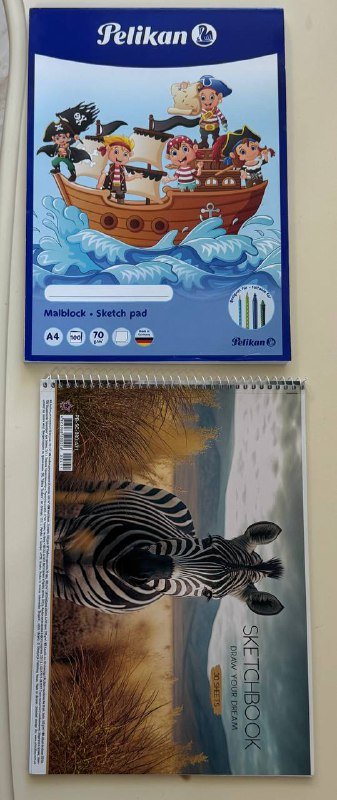 Альбомы для рисования 2 шт