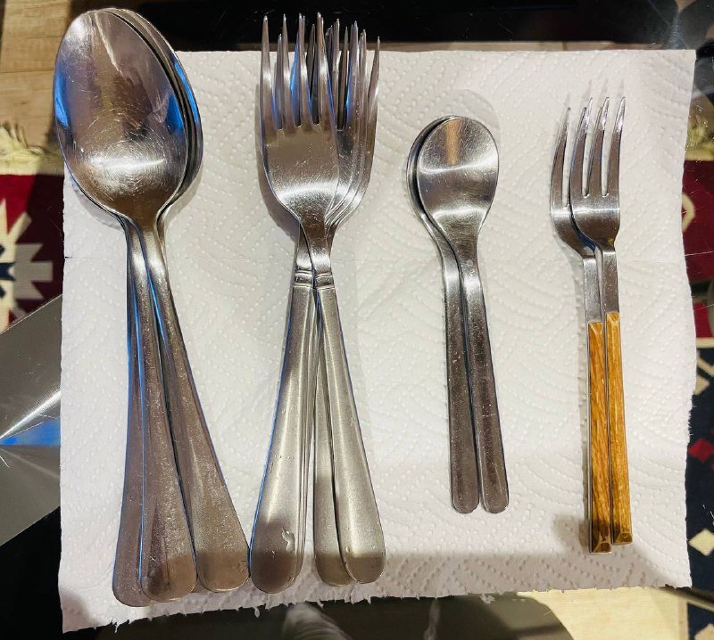 Кухонные приборы, сито, тёрка, венчик, столовые приборы 3