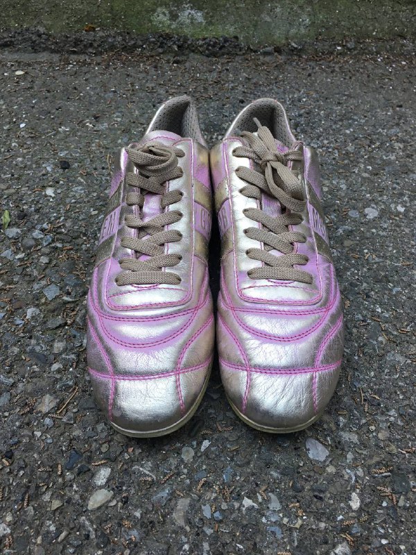 Bikkembergs Metallic Pink Sneakers 26 cm 2