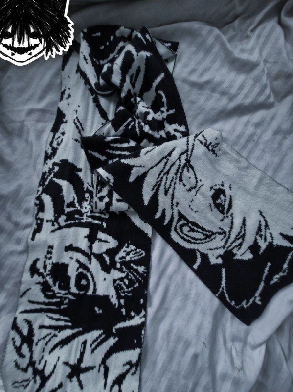 Шарф в неформальном стиле