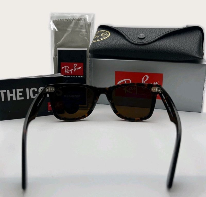 Очки Ray Ban ORB 2140 поляризация коричневые 8