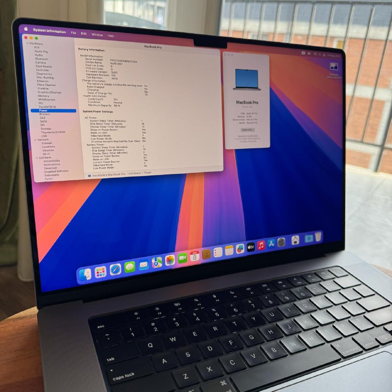 MacBook Pro 16.2 M1 Pro 16GB 512GB Space Gray