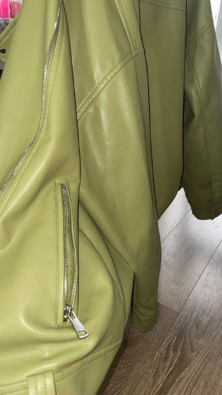 Косуха из эко-кожи весенне-осенняя женская куртка 2