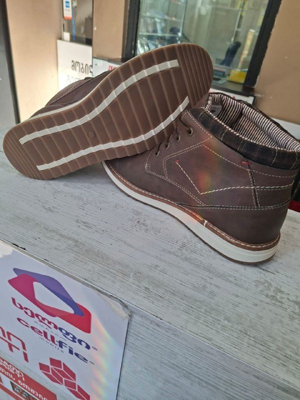 Мужская обувь туфли ботинки полуботинки 46 размер кожзам 2