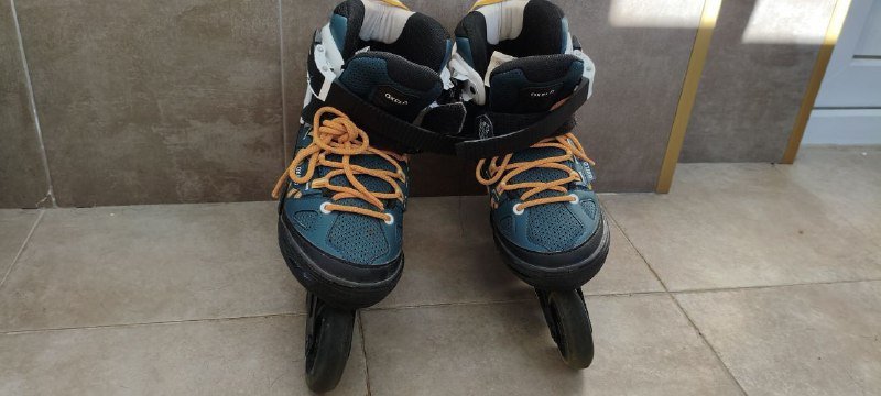 Ролики Oxelo Fit5 Junior регулируемый размер 38-41