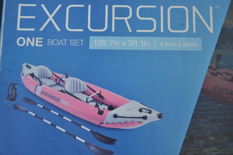 Новый двухместный каяк Intex Excursion Pro K2 3