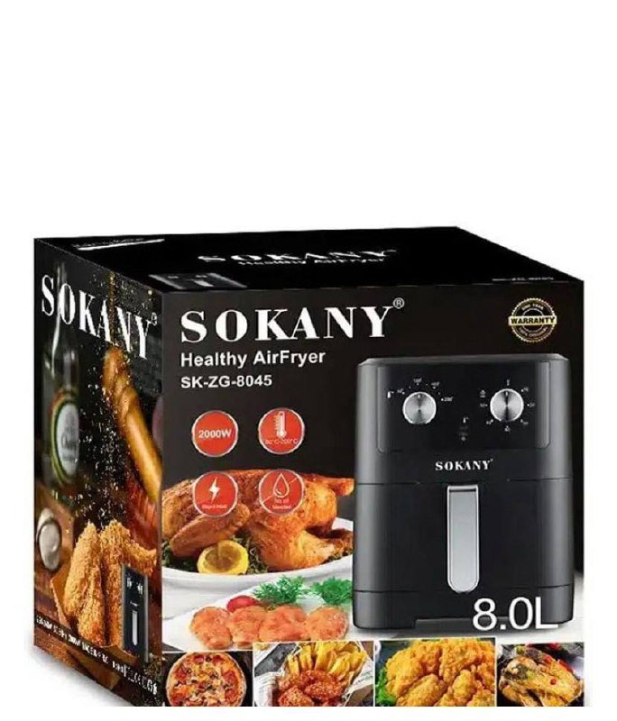 Аэрогриль Sokany SK-8045 8 л 4