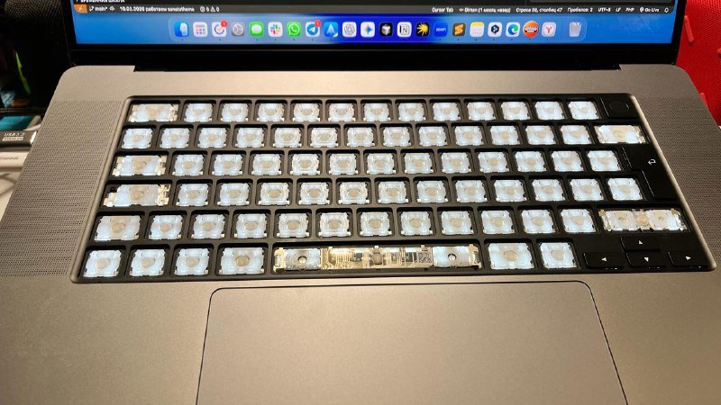Русские кейкапы для MacBook 4