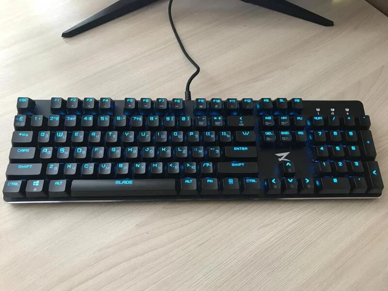 Механическая клавиатура ZET GAMING Blade на красных свичах