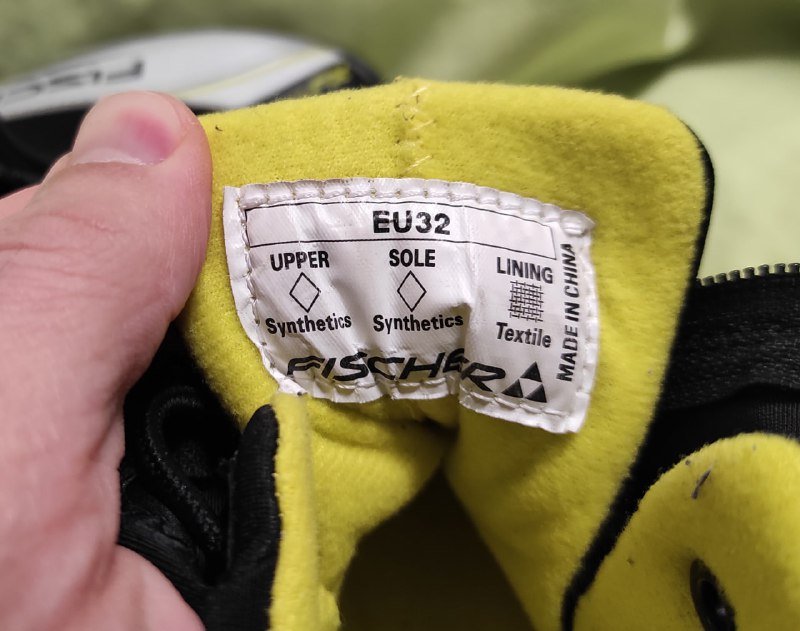 Детские ботинки для беговых лыж Fischer XJ Sprint EU 32 6