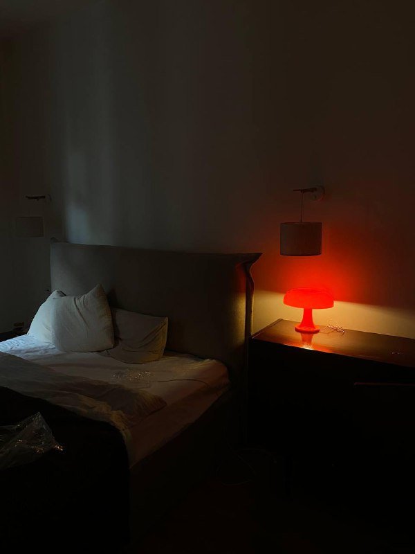 Оранжевая лампа 3 режима света 4