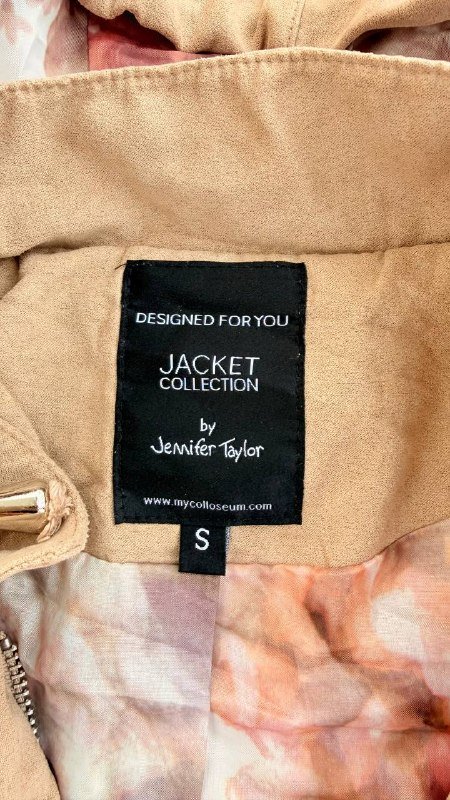 Курточка плащ Jennifer Taylor S beige замш 4