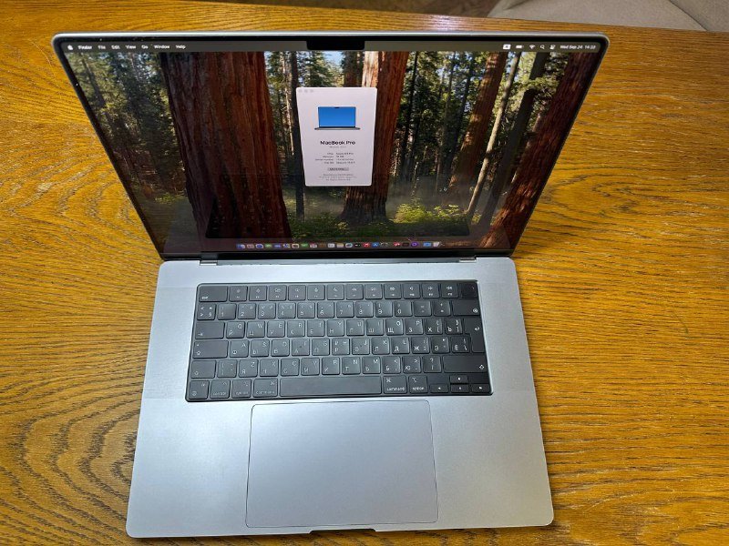 MacBook Pro 16-inch 2021 Apple M1 Pro 16GB 512GB 3