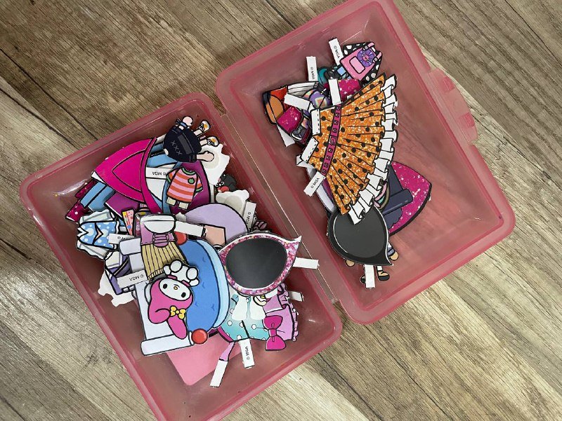 Toca-boca набор, сушилка для ногтей, кроватка для кукол 3