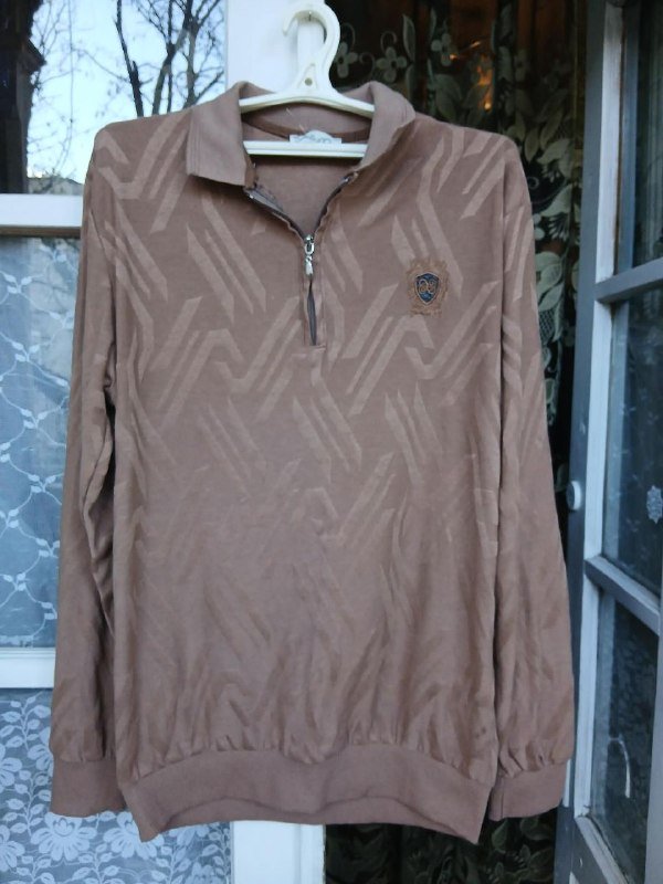 Коричневая мужская кофта XL Castello d'Oro