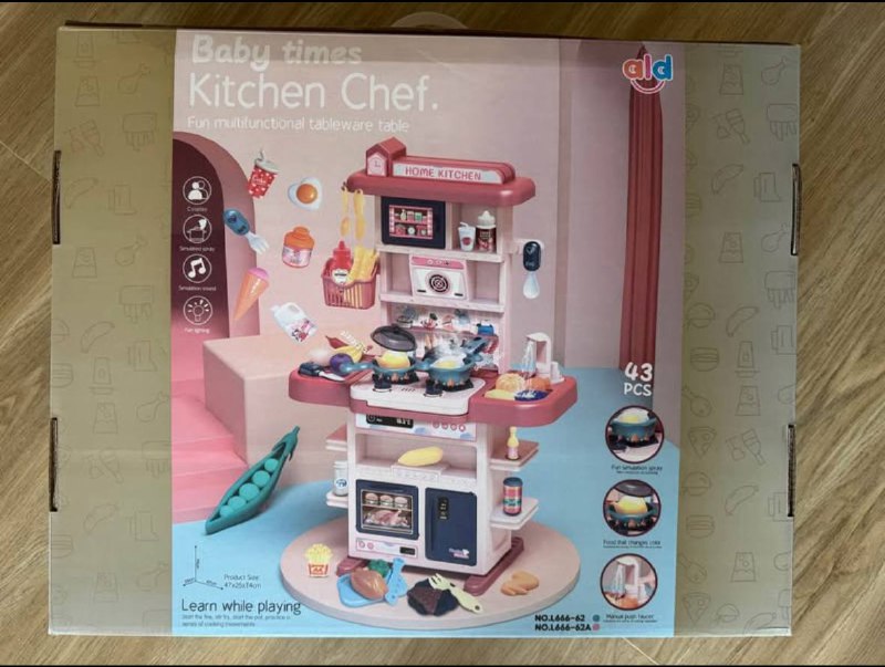 Baby Times Kitchen Chef с аксессуарами