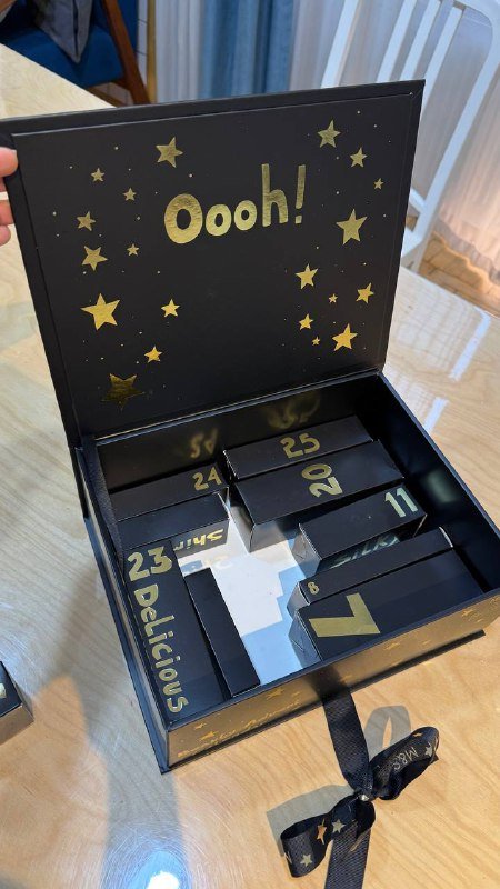 Набор для Адвент календаря 25 ячеек 2