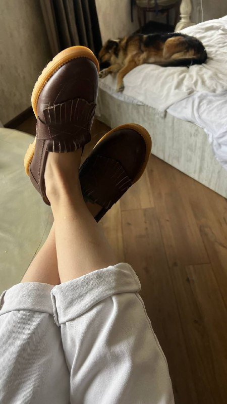 Винтажные лоферы женские СССР размер 39 6