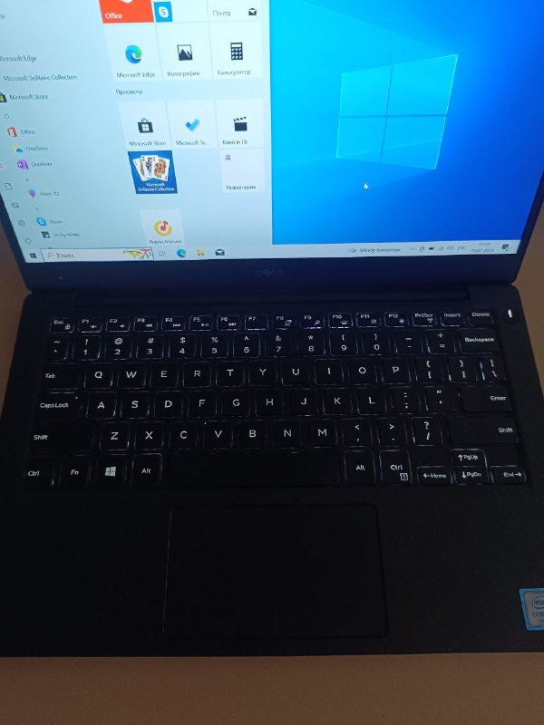 Ноутбук Dell xps 13 модель 9350 8