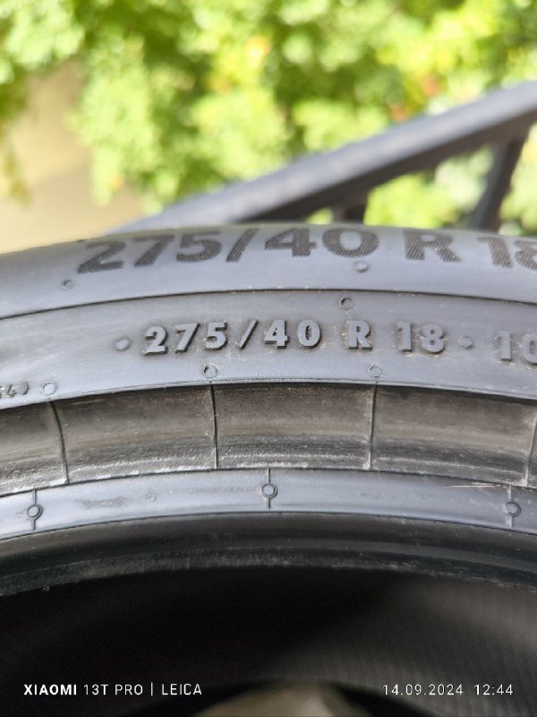 Зимний комплект разноширокий Continental 245/45/18 и 275/40/18 4