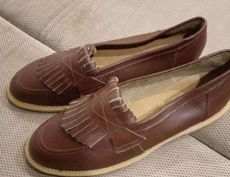 Винтажные лоферы женские СССР размер 39 2