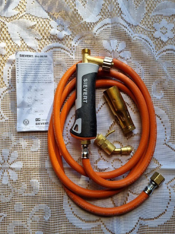 Комплект горелки Sievert Pro 86 Multipurpose с редуктором 2