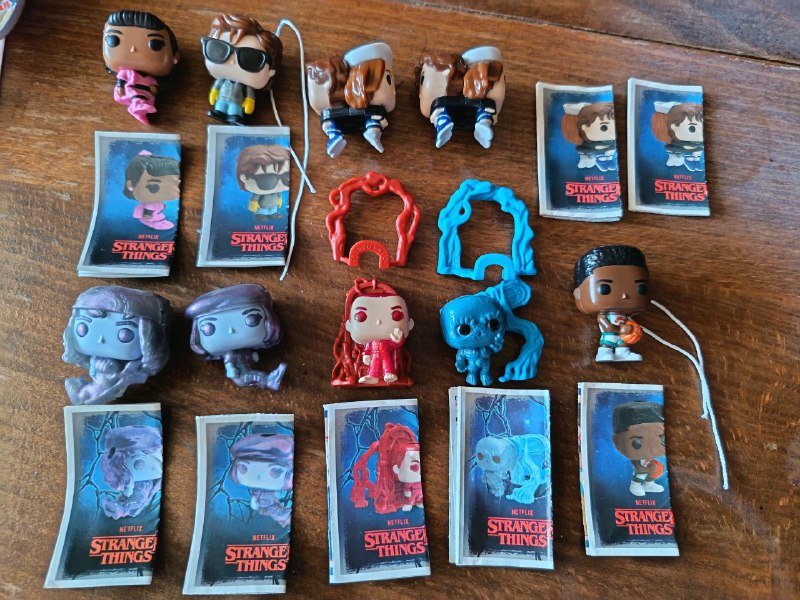 Фигурки Netflix Stranger Things Kinder