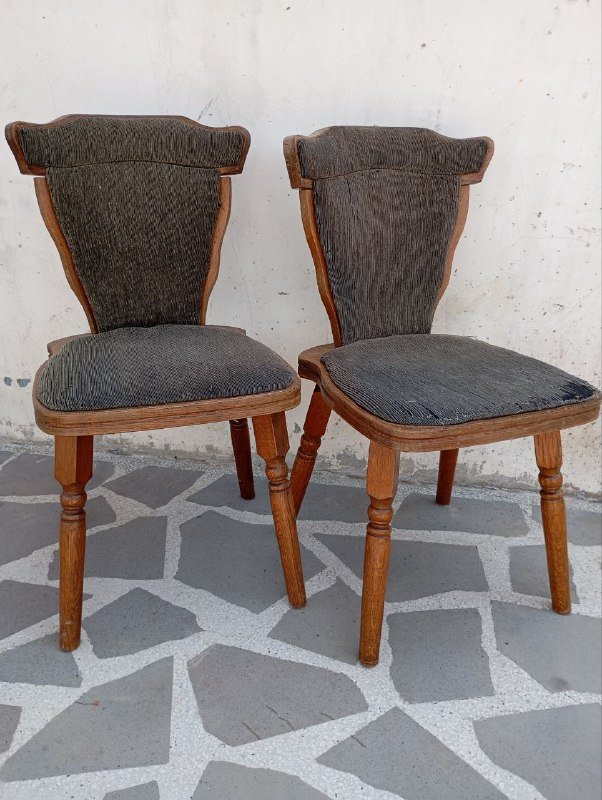 Два деревянных стула на реставрацию