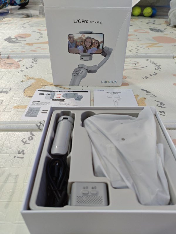 COMITOK L7Cpro ручной складной стабилизатор для смартфона 2