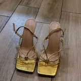 Женская летняя обувь Zara, Shein, Papaya 5