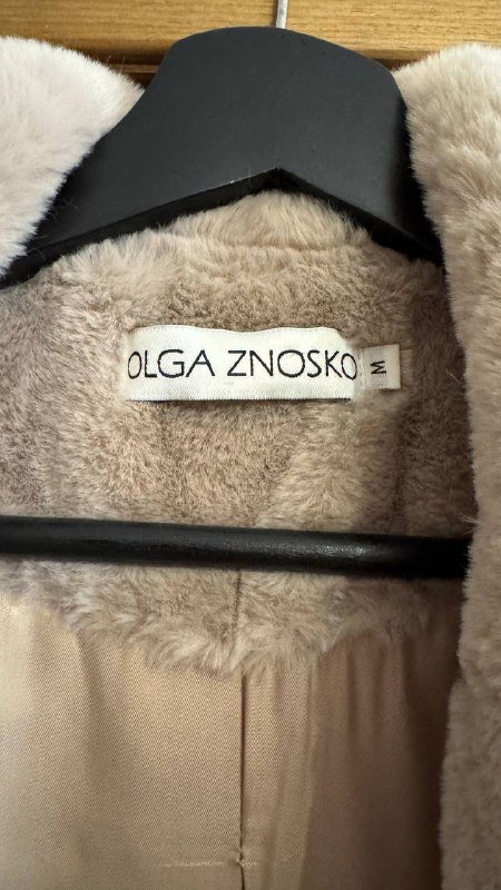 Дизайнерская шуба Olga Znosko размер М 2