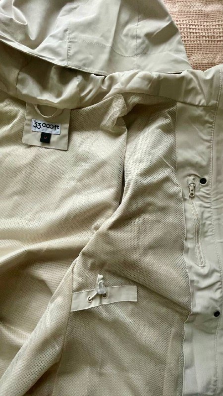 Женский водонепроницаемый плащ парка ветровка тренч размер M 3