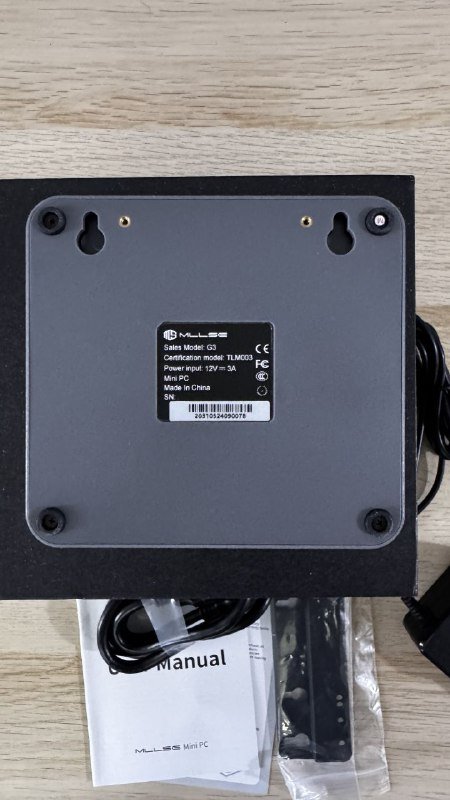 Мини ПК GMK Intel N100 8GB RAM 256GB SSD 4