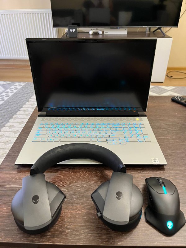 Alienware m17r3 i7 10 поколение, 2070super, 300hz, 1tb ssd, мышь, наушники 4