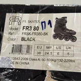 Ролики FR Skates FR3 80 Black 4