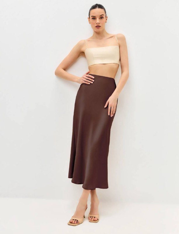 Шелковая юбка 3