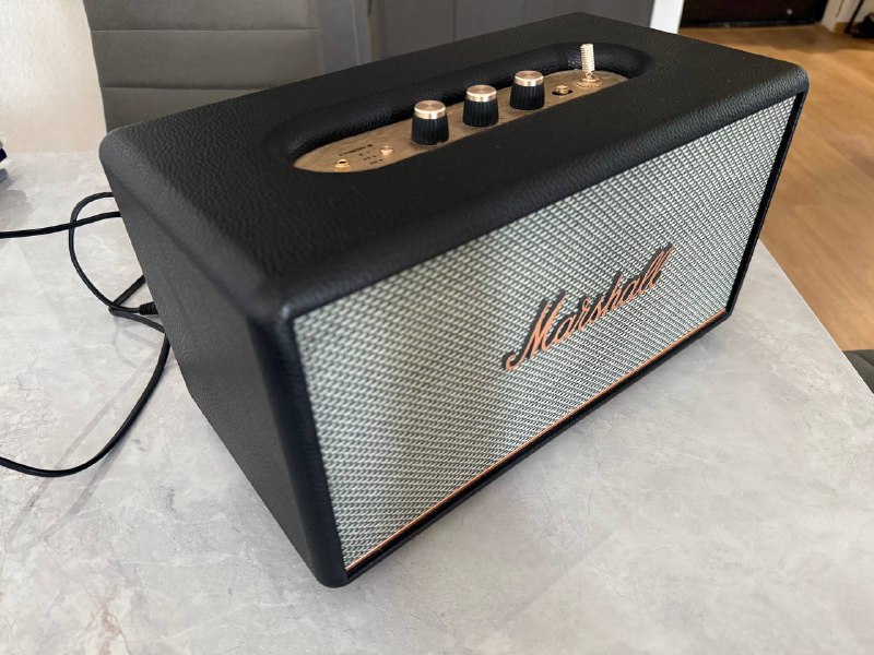 Колонка Marshall Stanmore III, микроволновка LG