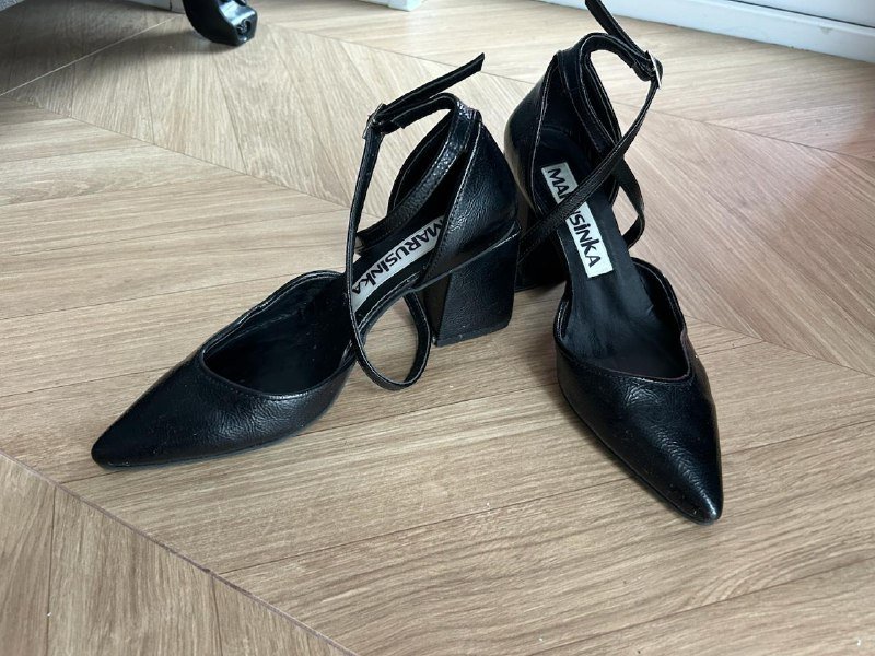 Туфли Marusinka женские черные размер 40-41 2