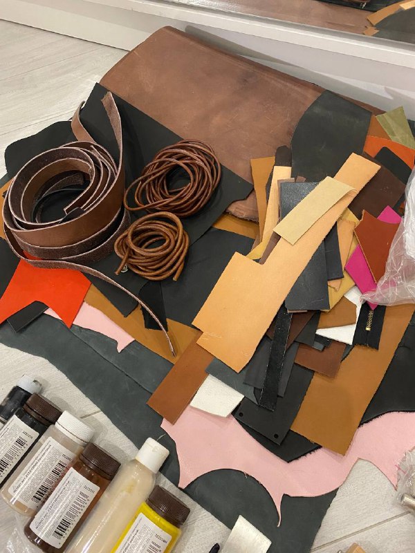 Набор материалов и инструментов для кожевников 3