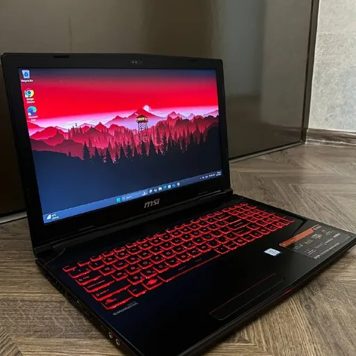 Б/у ноутбук MSI