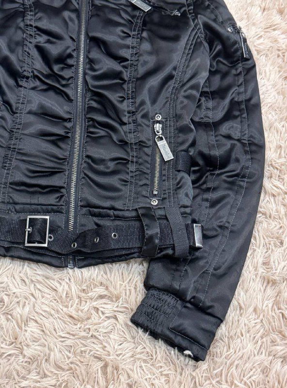 Куртка черная мужская S/M 4