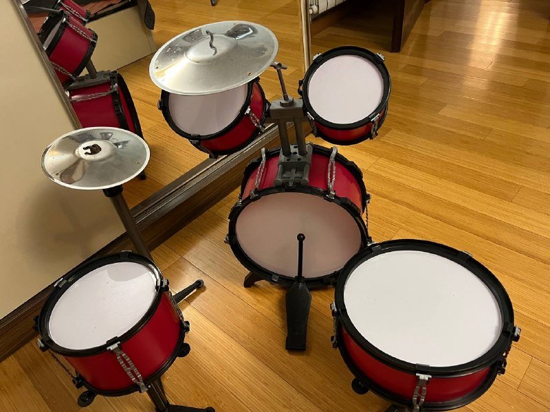 детская барабанная установка