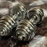 Разборные хромированные гантели 20 кг 5